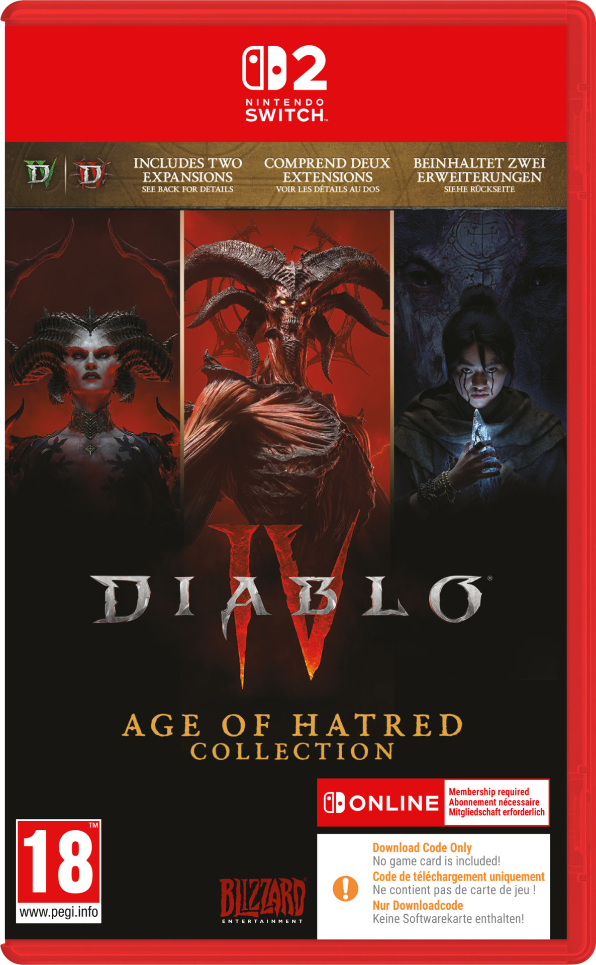 Diablo IV: Age of Hatred Collection (Code in Box)