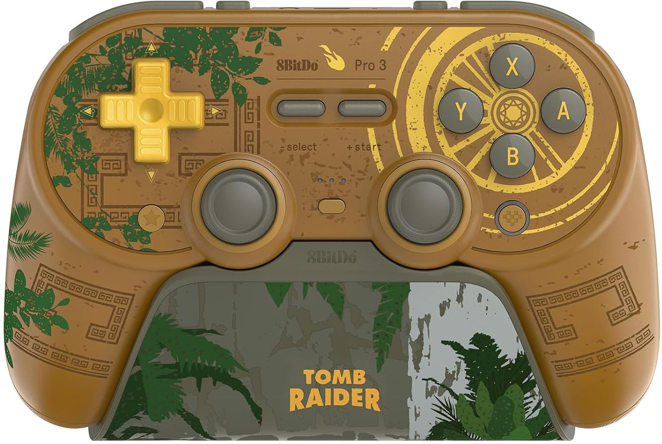 8Bitdo Pro Controller - Tomb Raider 30th Edition