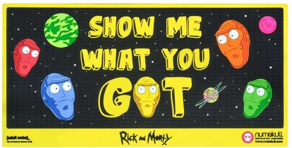 Rick and Morty - Show Me What You Got Door Mat