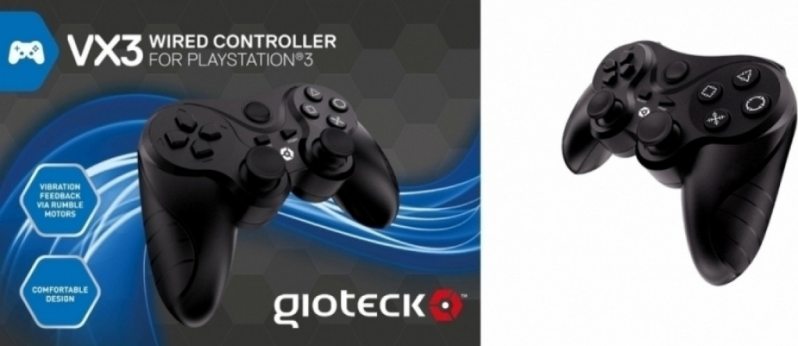 Image of Gioteck VX-3 Wired Controller (Black)
