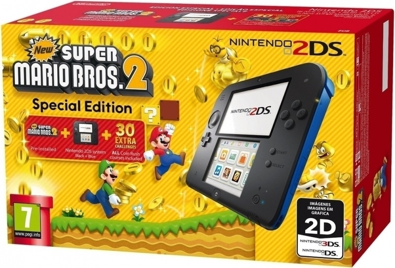 Nintendo 2Ds Black Blue New Super Mario Bros 2 nintendo kopen in de aanbieding Nintendo 2Ds Black Blue New Super Mario Bros 2 nintendo kopen in de aanbieding