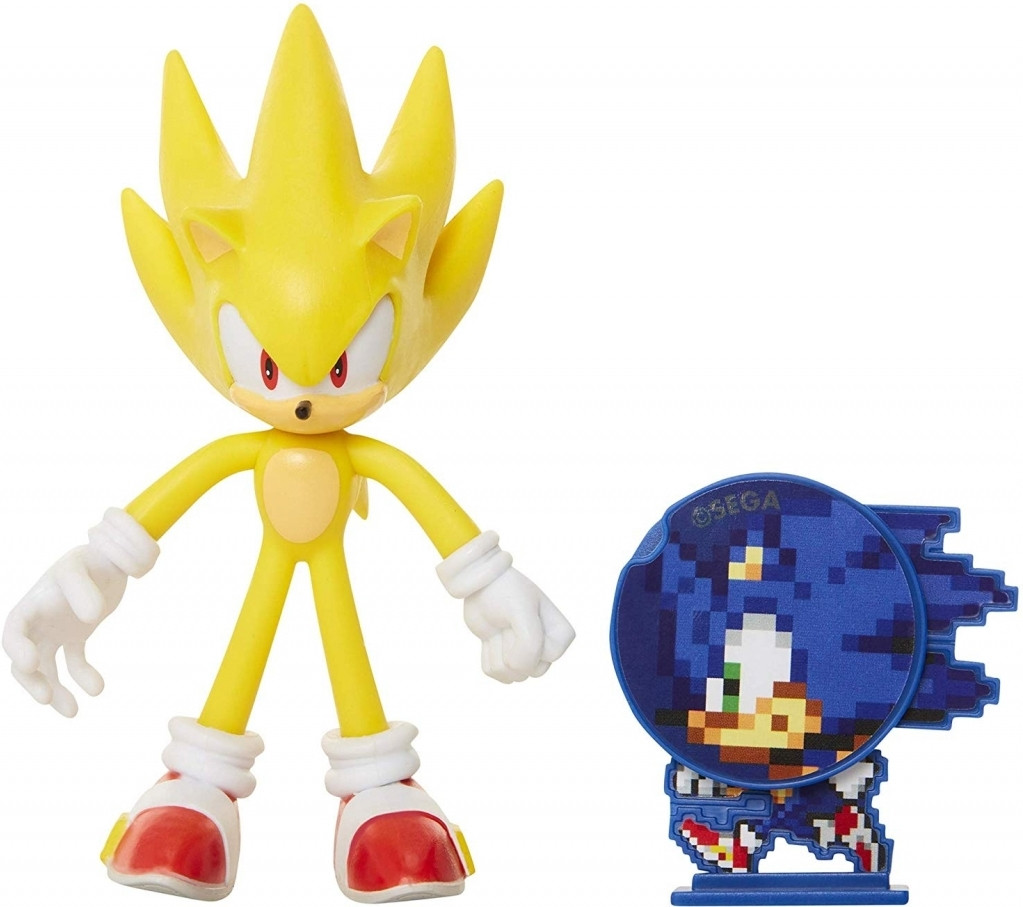 Sonic Bendable Figure - Super Sonic