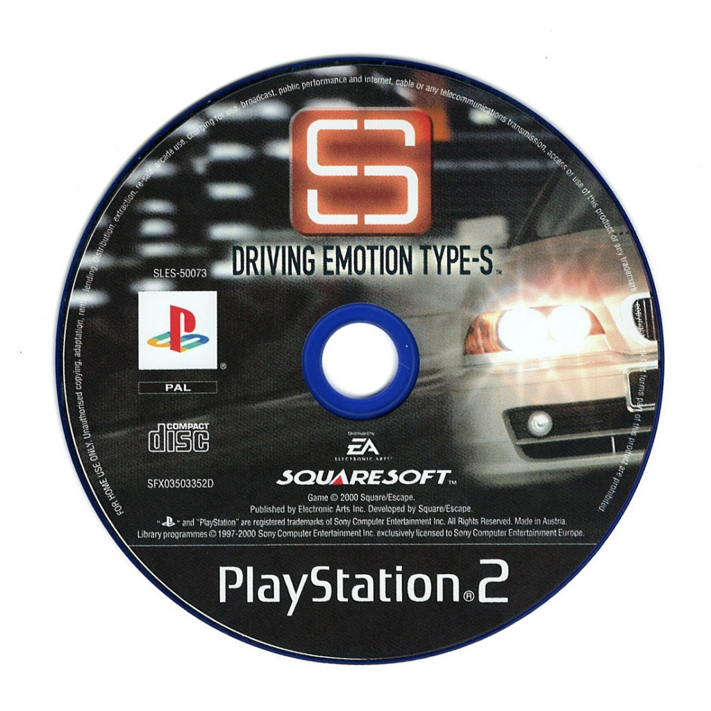 Driving Emotion Type-S(losse disc)
