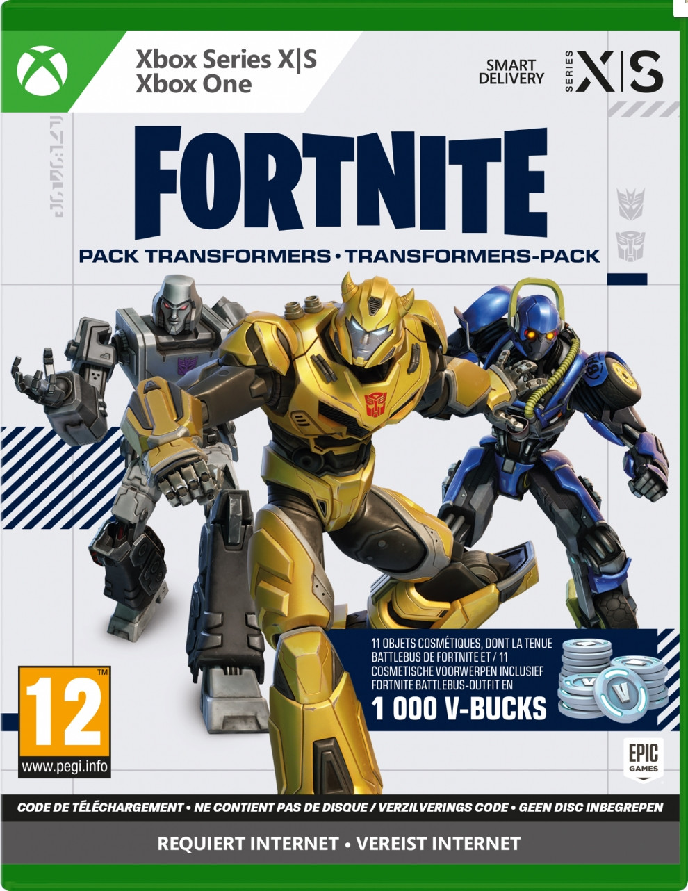 Fortnite Transformers Pack (Code in a Box)