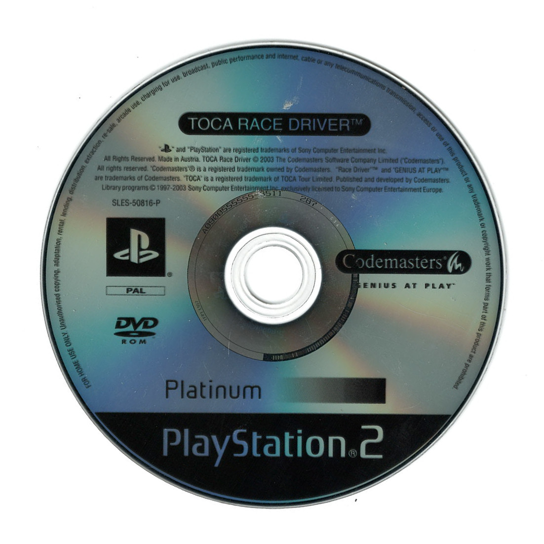 ToCa Race Driver (platinum) (losse disc)