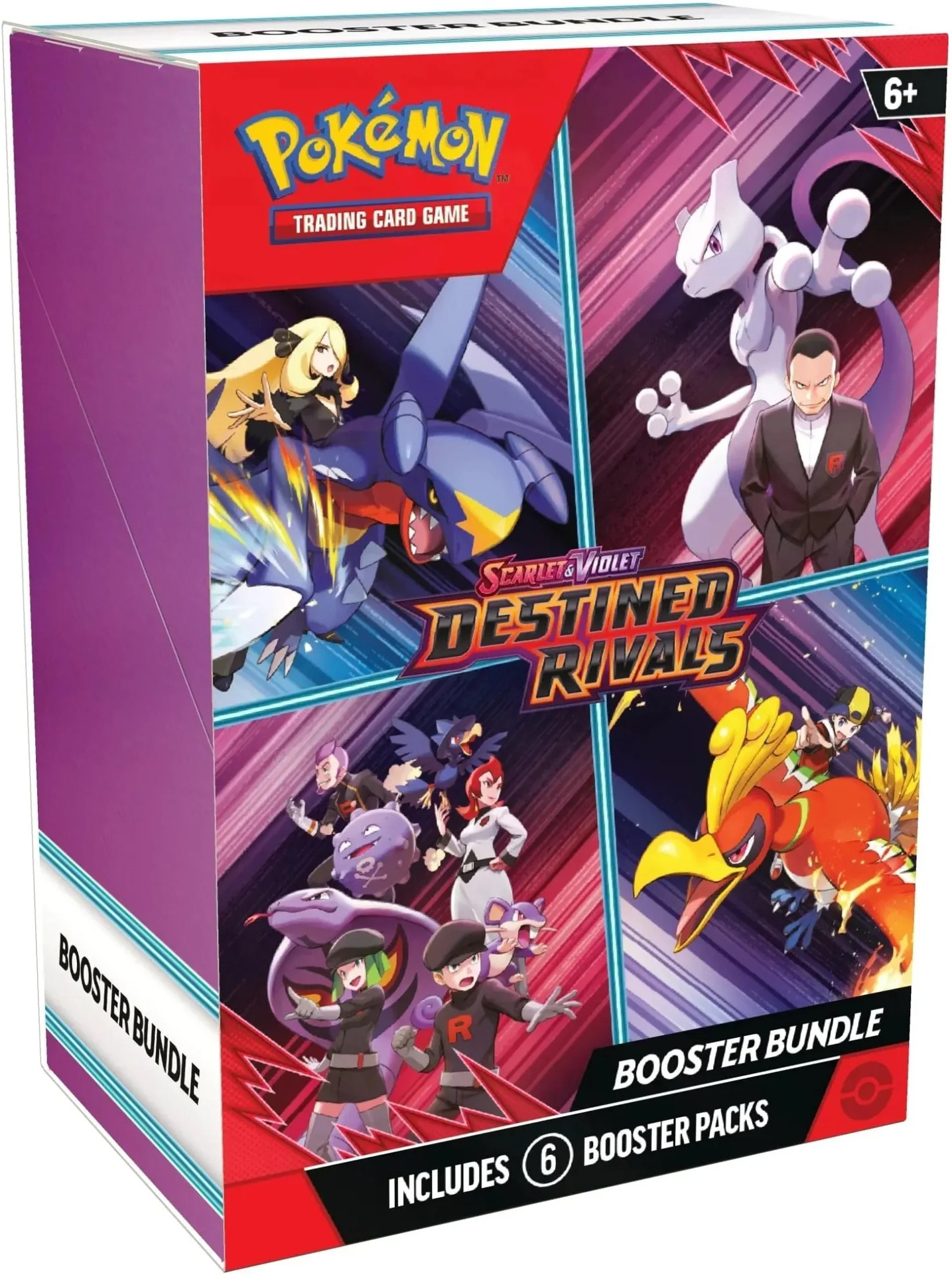 The Pokemon Company Pokemon TCG Scarlet & Violet Destined Rivals Booster Bundle (6 boosters)