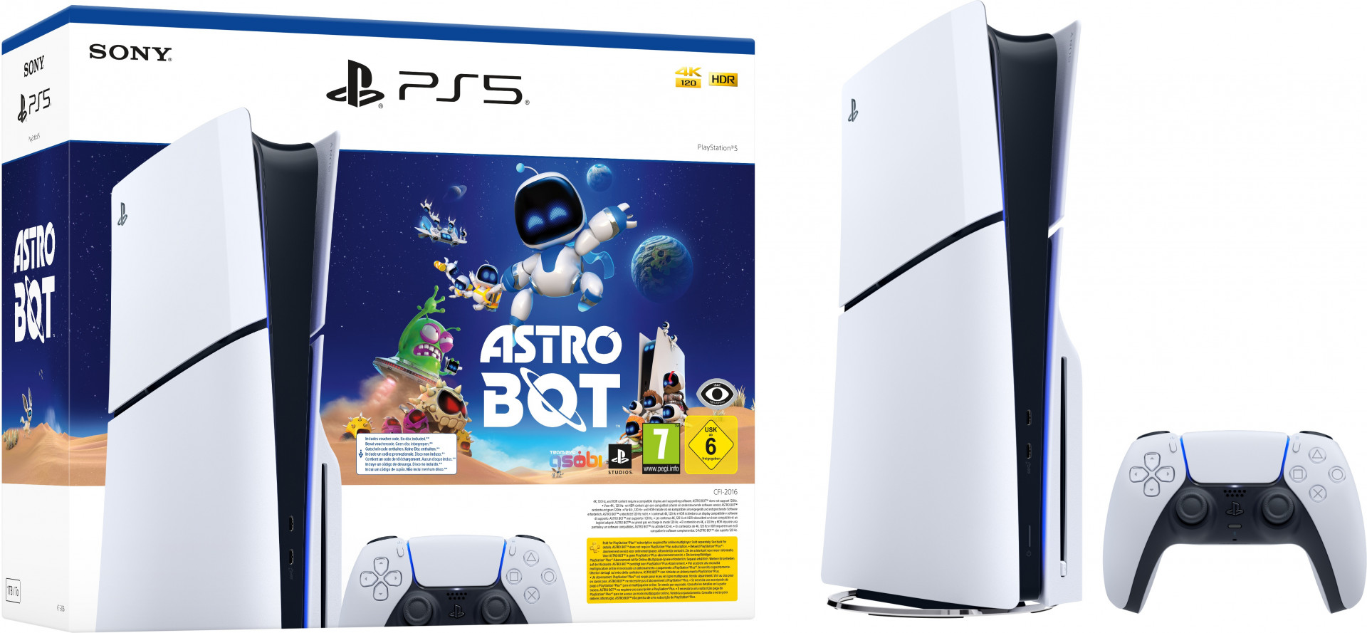 PlayStation 5 Disc Edition - Astro Bot Bundel (SLIM VERSION)