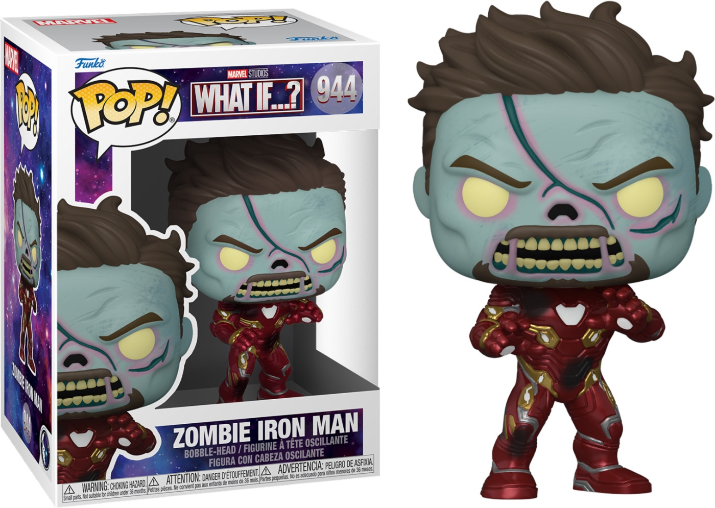 Marvel What If... Pop Vinyl Zombie Iron Man (944)
