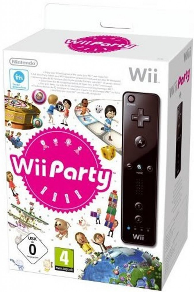 Wii Party + Remote (Black)