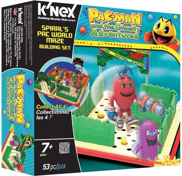Image of K'NEX Pac-Man: Spiral's Pac World Maze Building Set