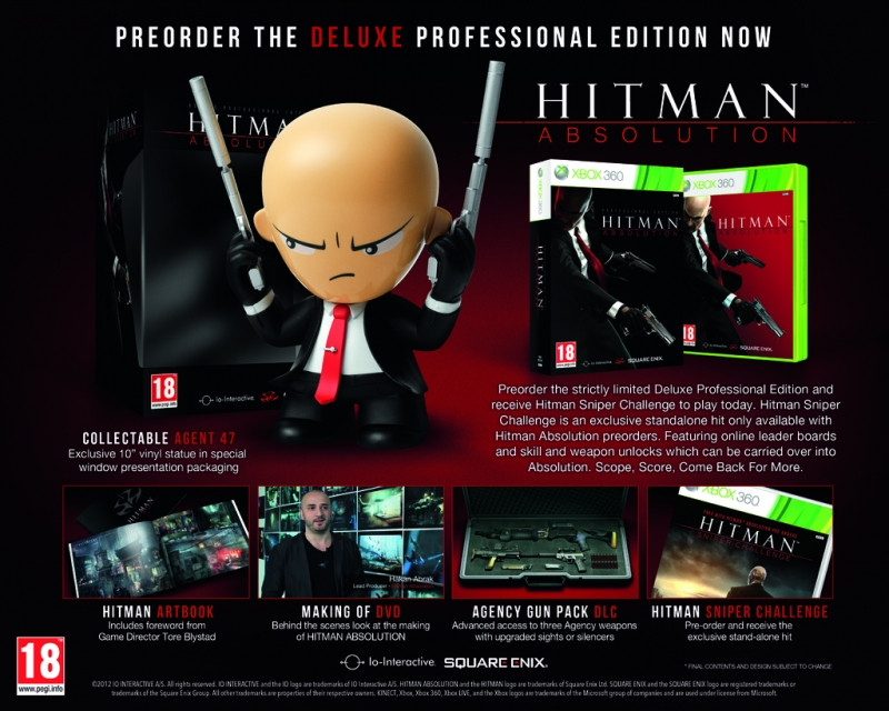 Image of Hitman Absolution (Deluxe Professional Edition)