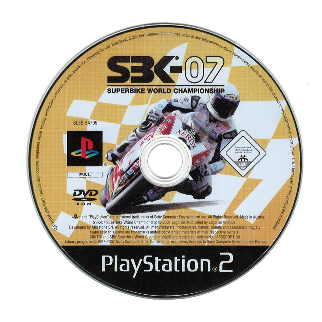 SBK-07 Superbike World Championship(losse disc)