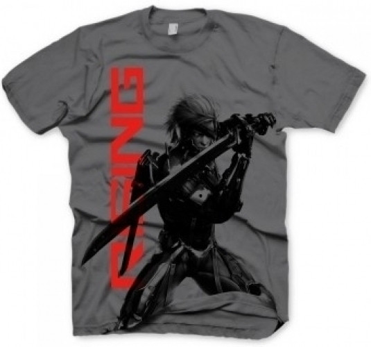 Image of Metal Gear Rising Revengeance Charcoal T-Shirt