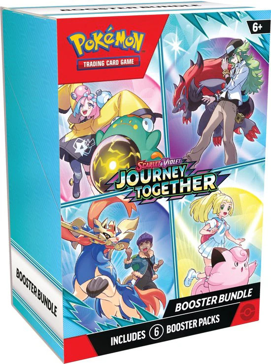 Pokemon TCG Journey Together Booster Bundle (6 booster packs)