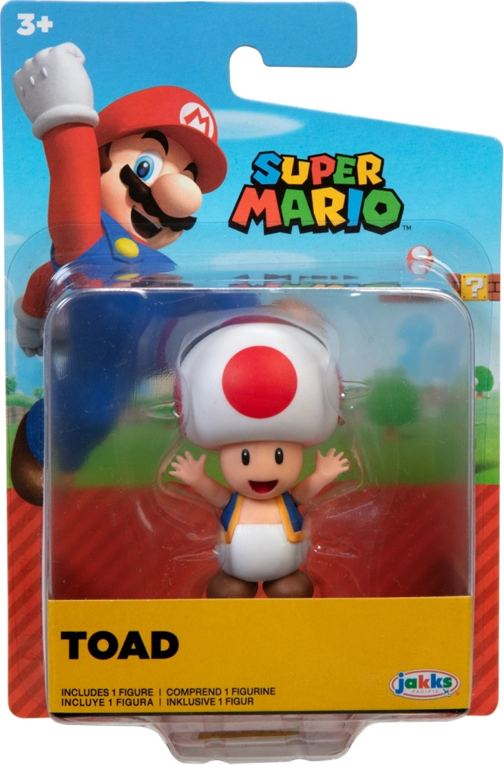 Super Mario Mini Action Figure - Toad