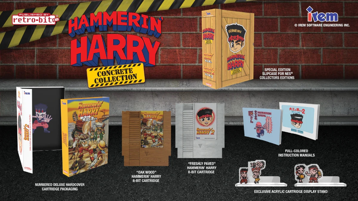 Hammerin' Harry Concrete Collection
