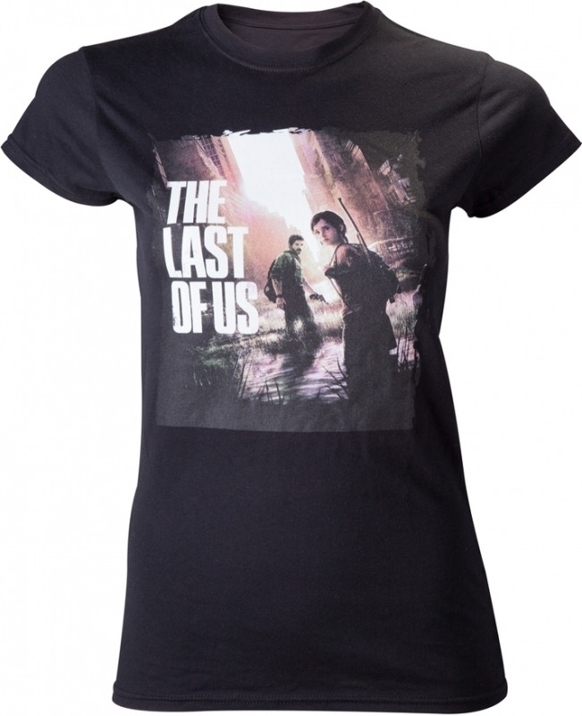 Image of The Last Of Us - Size XL - Girl T-Shirt (Zwart)
