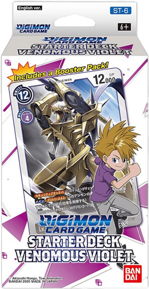 Digimon TCG Starter Deck Venomous Violet
