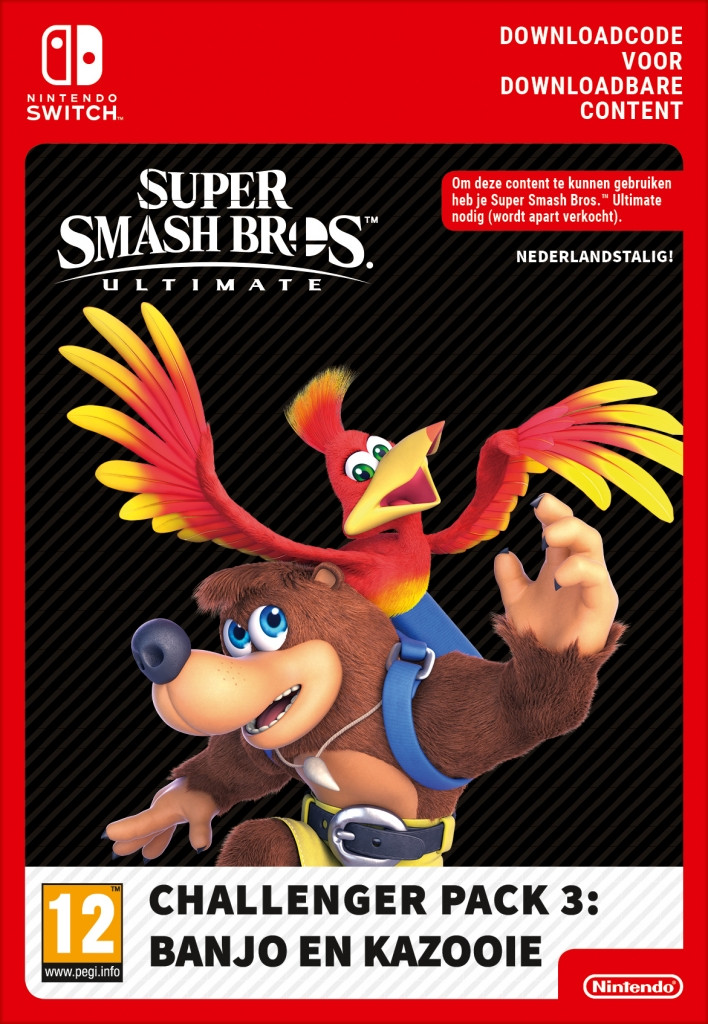 Nintendo Super Smash Bros Ultimate - Banjo Kazooie Challenger Pack 3