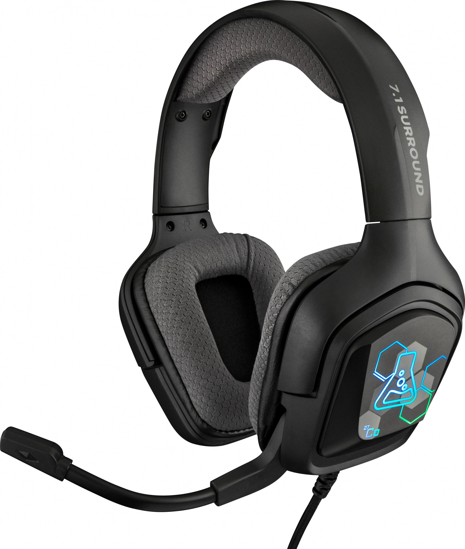 The G-Lab Cobalt 7.1 Digital Gaming Headset - RGB