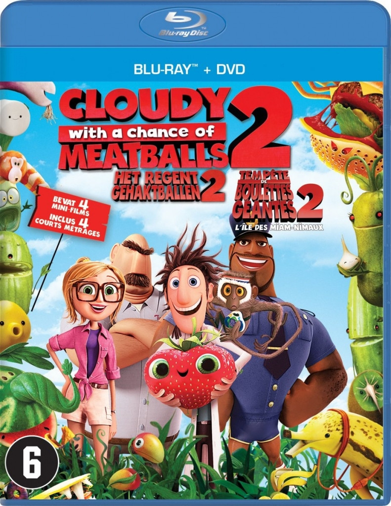 Cloudy With a Chance of Meatballs 2 (Blu-ray + DVD)
