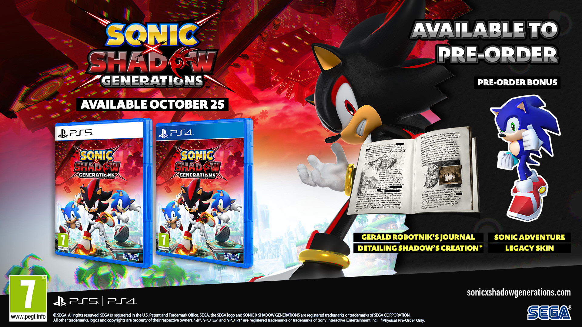 Sonic x Shadow Generations afbeelding