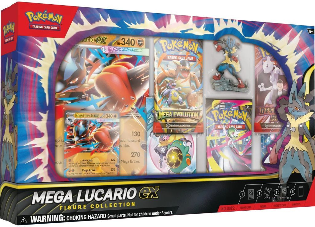 Pokemon TCG Mega Lucario EX Figure Collection