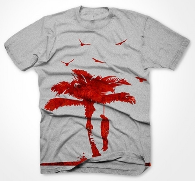 T-Shirt Dead Island - The Tree, grey,