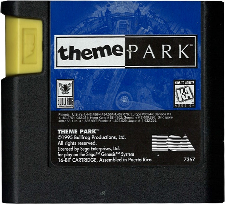 Bullfrog Theme Park Losse Cassette bullfrog kopen in de aanbieding