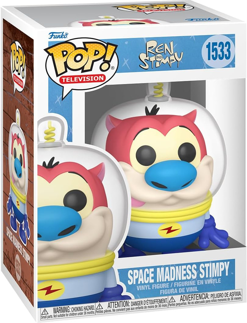 Nickelodeon Rewind Funko Pop Vinyl: Space Madness Stimpy afbeelding