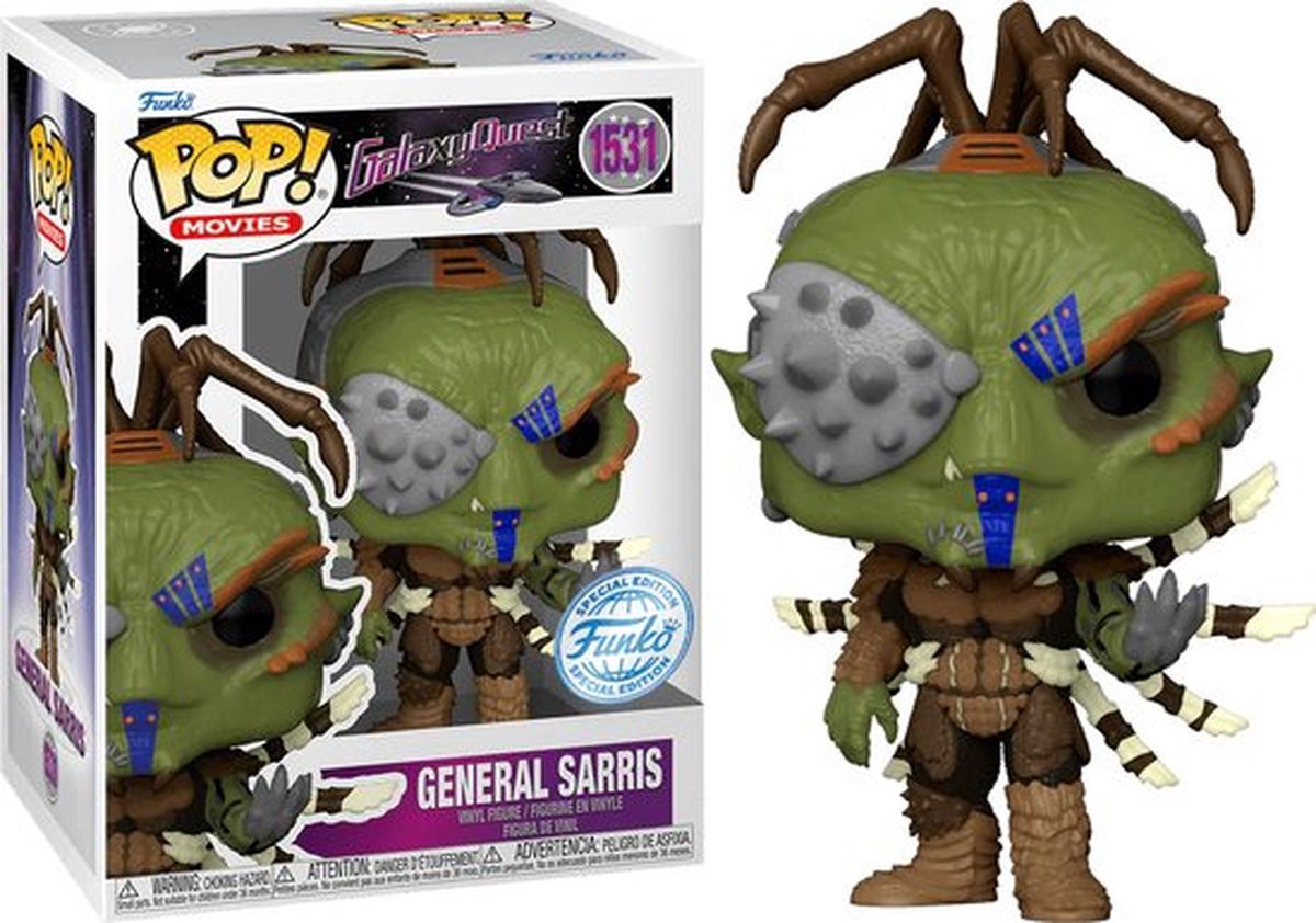 Galaxy Quest Funko Pop Vinyl: General Sarris afbeelding