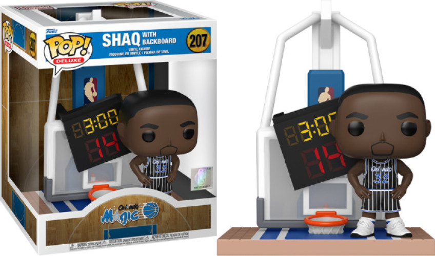 Basketball Orlando Magic Funko Pop Deluxe Vinyl: Shaq with Backboard afbeelding