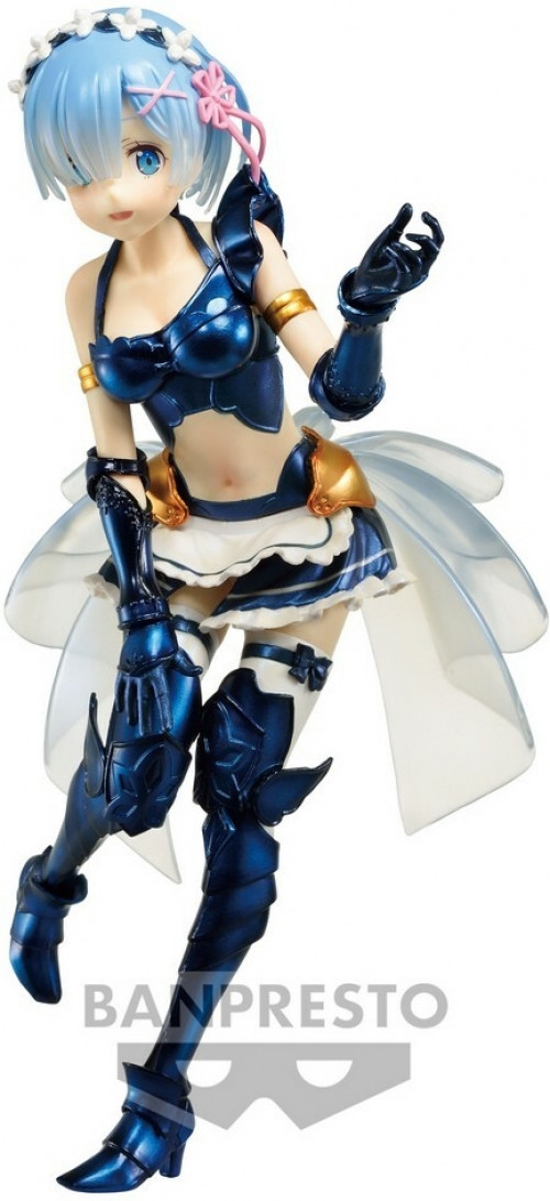 Re: Zero Starting Life in Another World Banpresto Chronicle EXQ Figure - Rem Maid Armour Version afbeelding