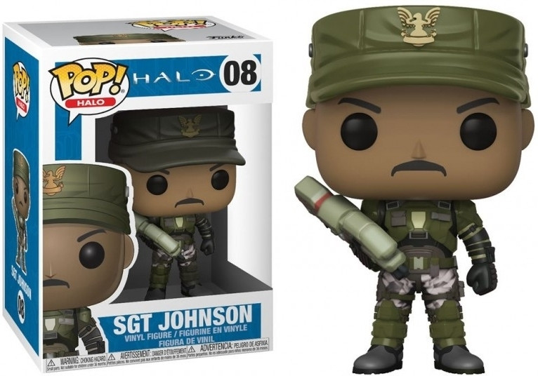 Halo Funko Pop Vinyl: Sgt. Johnson