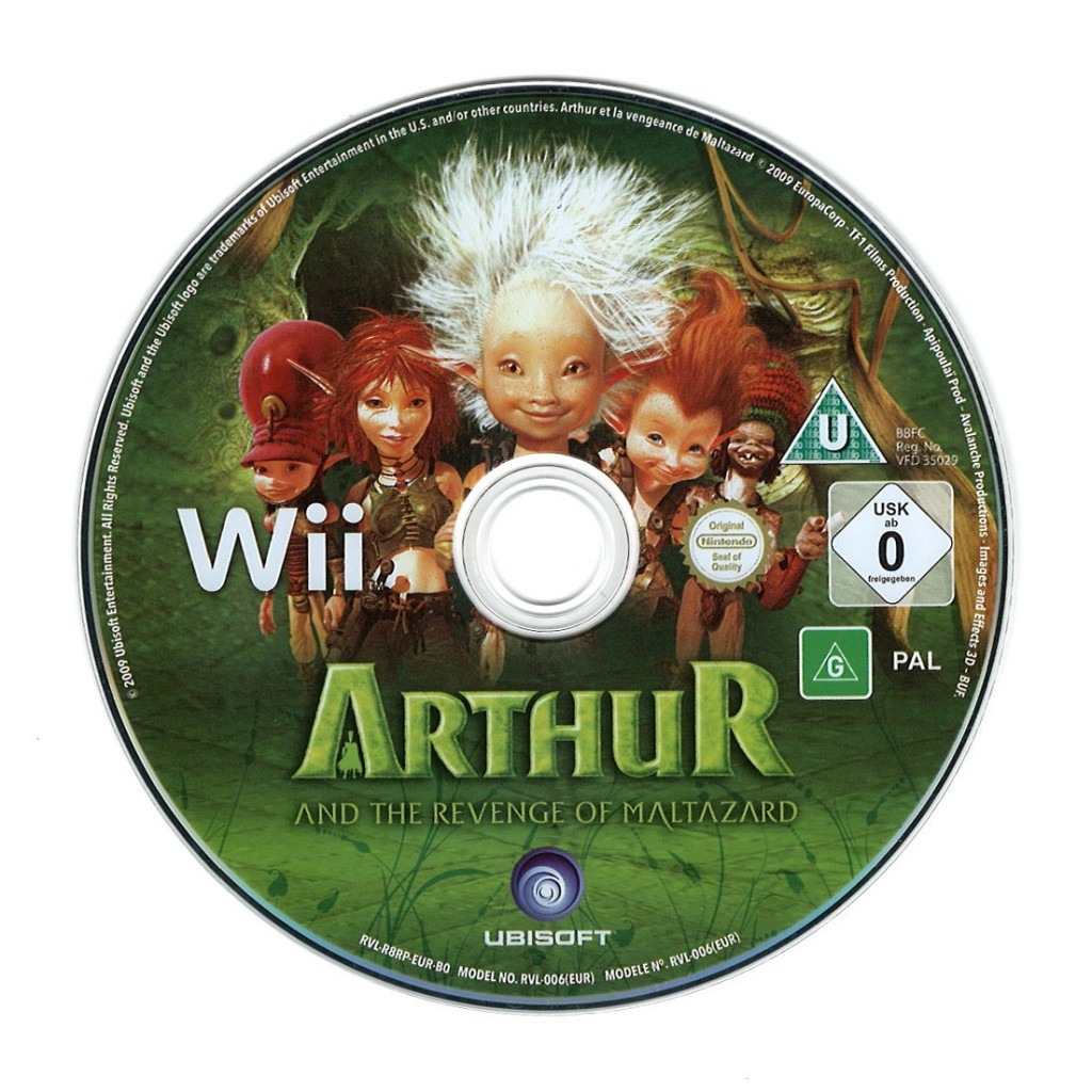 Arthur en de Wraak van Malthazard (losse disc)