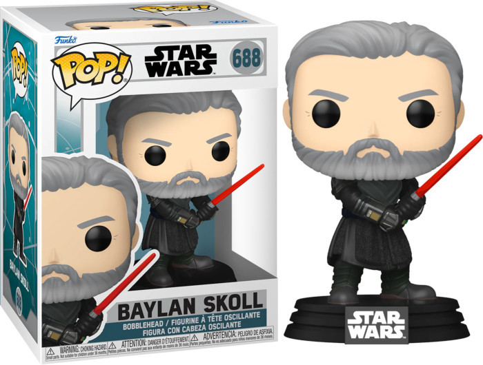 Star Wars: Ahsoka S2 Funko Pop Vinyl: Baylan Skoll afbeelding