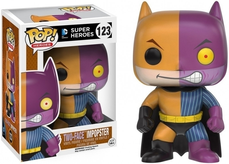 Image of DC Comics Super Heroes Pop Vinyl: Two-Face Impopster