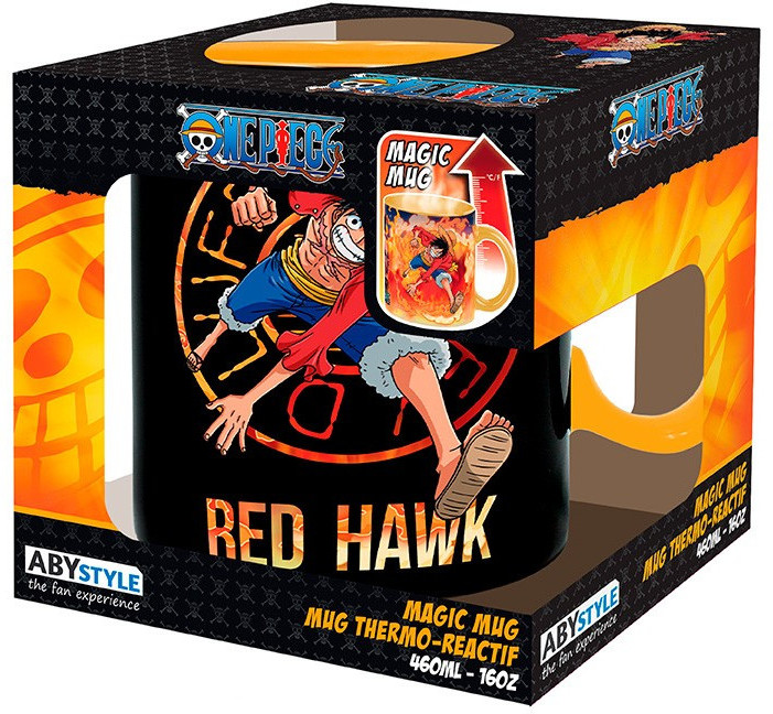 One Piece Heat Change Mug - Luffy & Sabo afbeelding