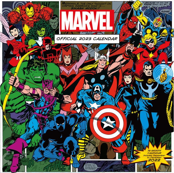 Marvel Calendar 2023