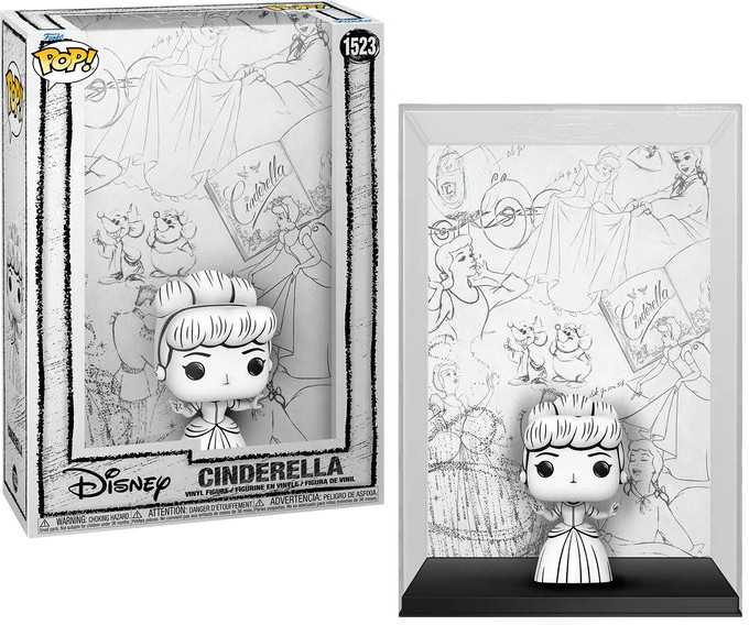 Disney Covers Funko Pop Vinyl: Cinderella (Sketched) afbeelding