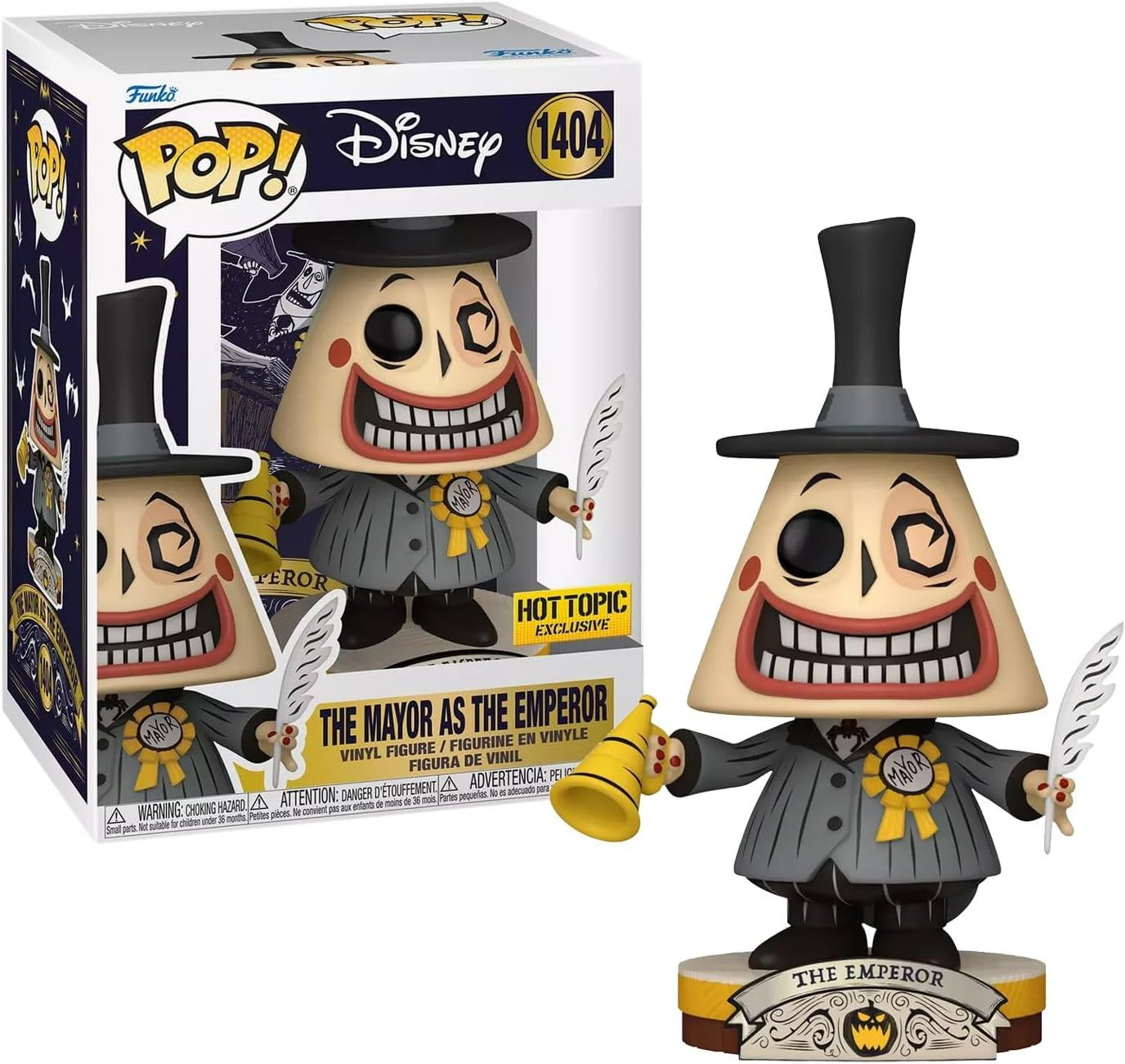 Disney Nightmare Before Christmas Funko Pop The Mayor as the Emperor
