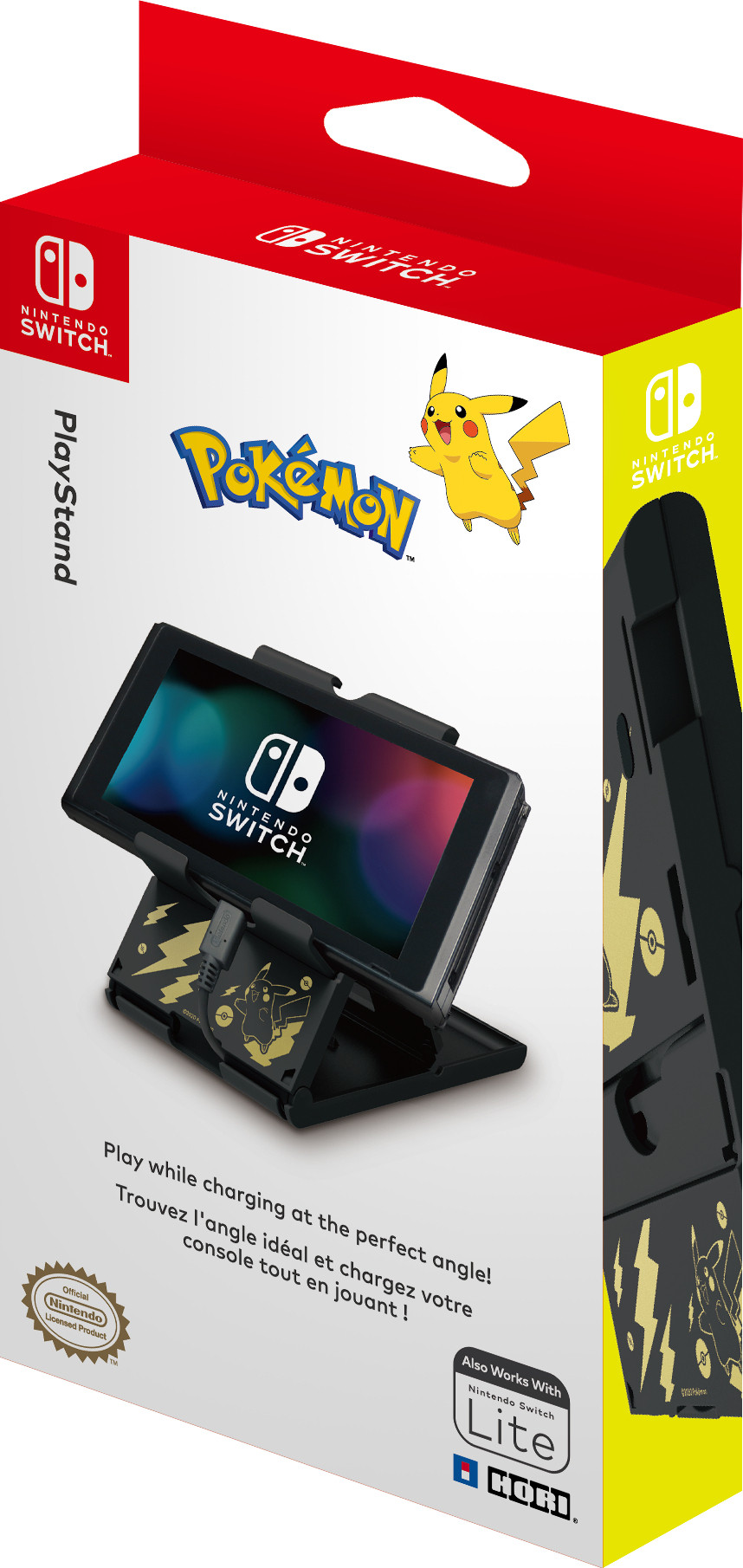 Hori PlayStand - Pikachu Black & Gold