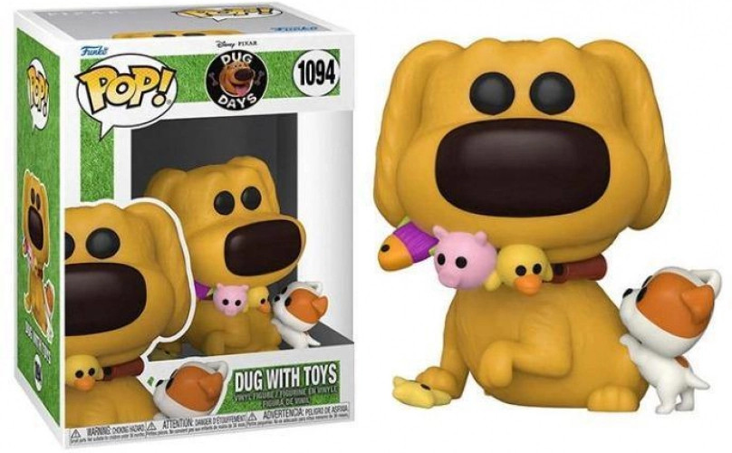 Disney Dug Days Pop Vinyl Dug with Toys