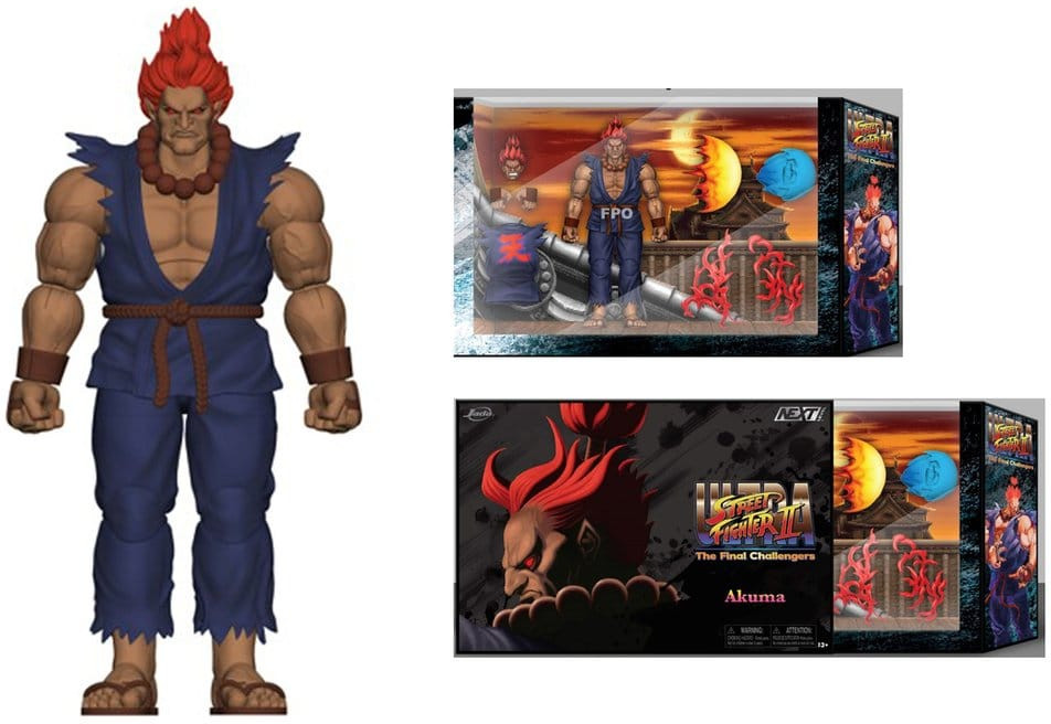 Ultra Street Fighter II: The Final Challengers Action Figure - Akuma