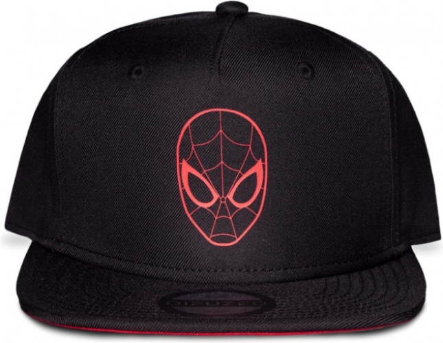 Marvel SpiderMan Snapback Pet Graphic Art Zwart