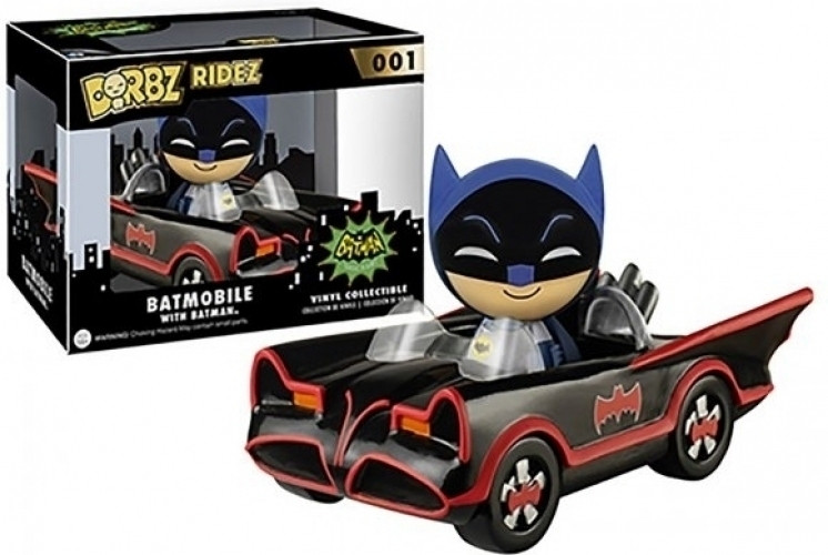 Image of Batman Dorbz Figures: Batman with Batmobile