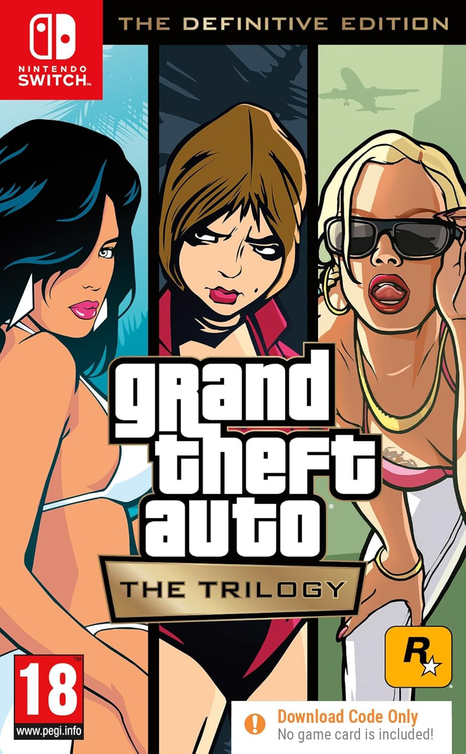 Nintendo Grand Theft Auto The Trilogy - Definitive Edition (Code in a Box)
