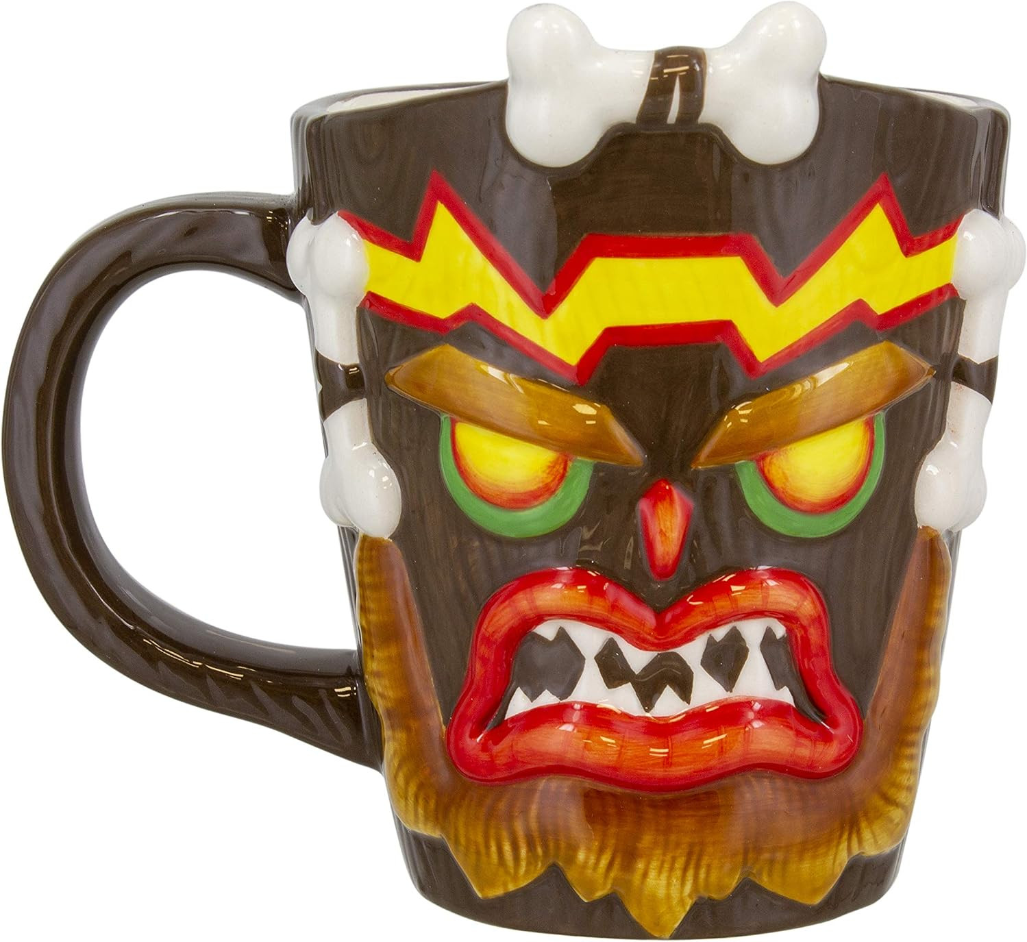 Paladone Crash Bandicoot Mug - Uka Uka Shaped