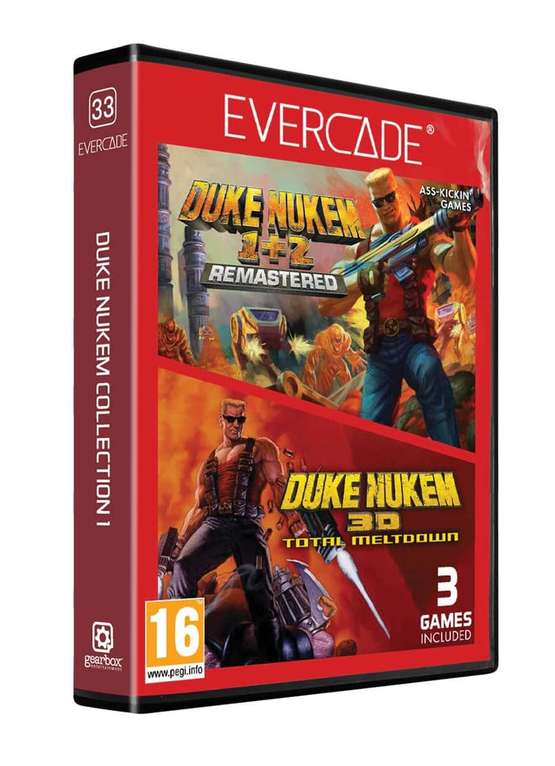 Evercade - Duke Nukem Collection 1 - cartridge 1