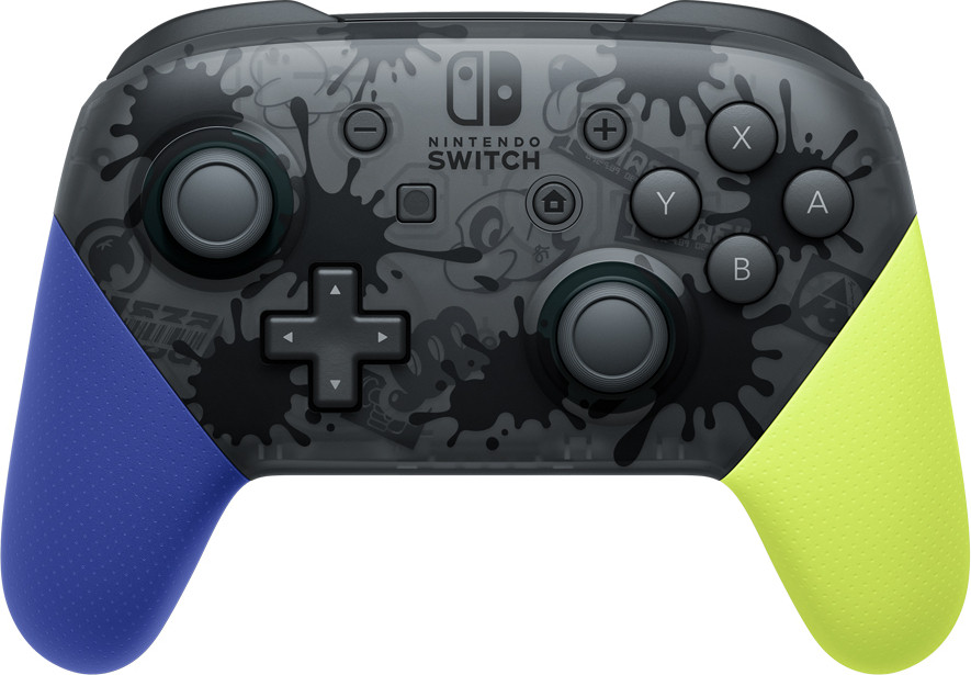 Nintendo Switch Pro Controller (Splatoon 3 Edition) (import Japan) afbeelding
